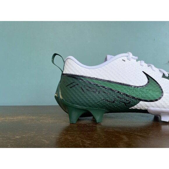Nike Vapor Edge Speed 360 2 White/Green Football Cleats Men\'s Size 13 FQ4045-101 main image 4